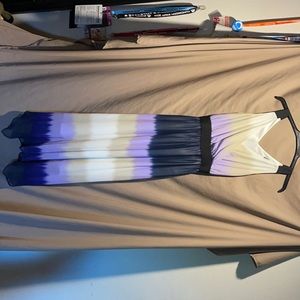 Multicolor purple Express summer dress